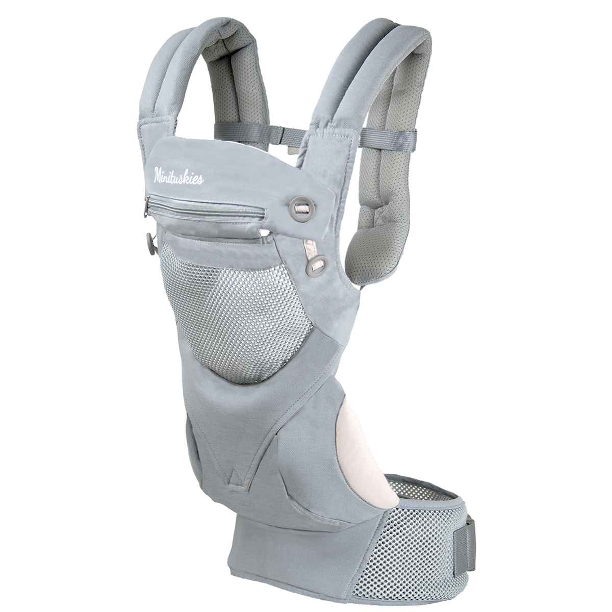 Mochila Portabebés PureComfort - Grey