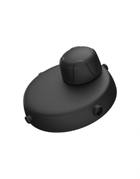 Tapa de silicona de grado alimenticio para Biberón anticólicos - Black