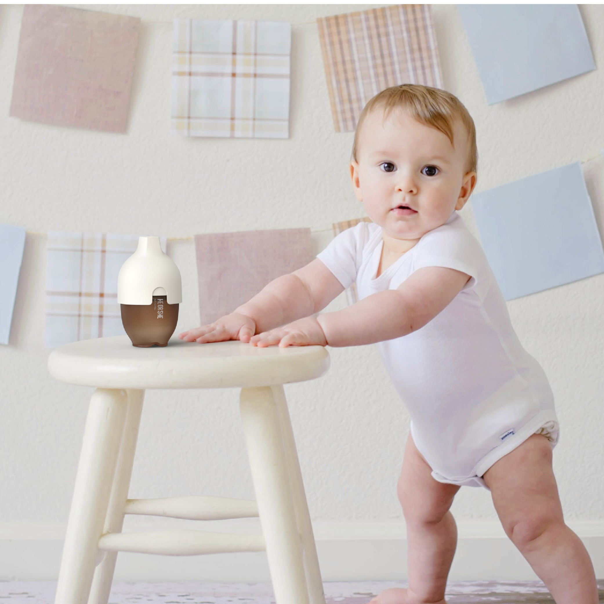 Biberón con sistema de aireación anticólico 160ml White - Imagen 2