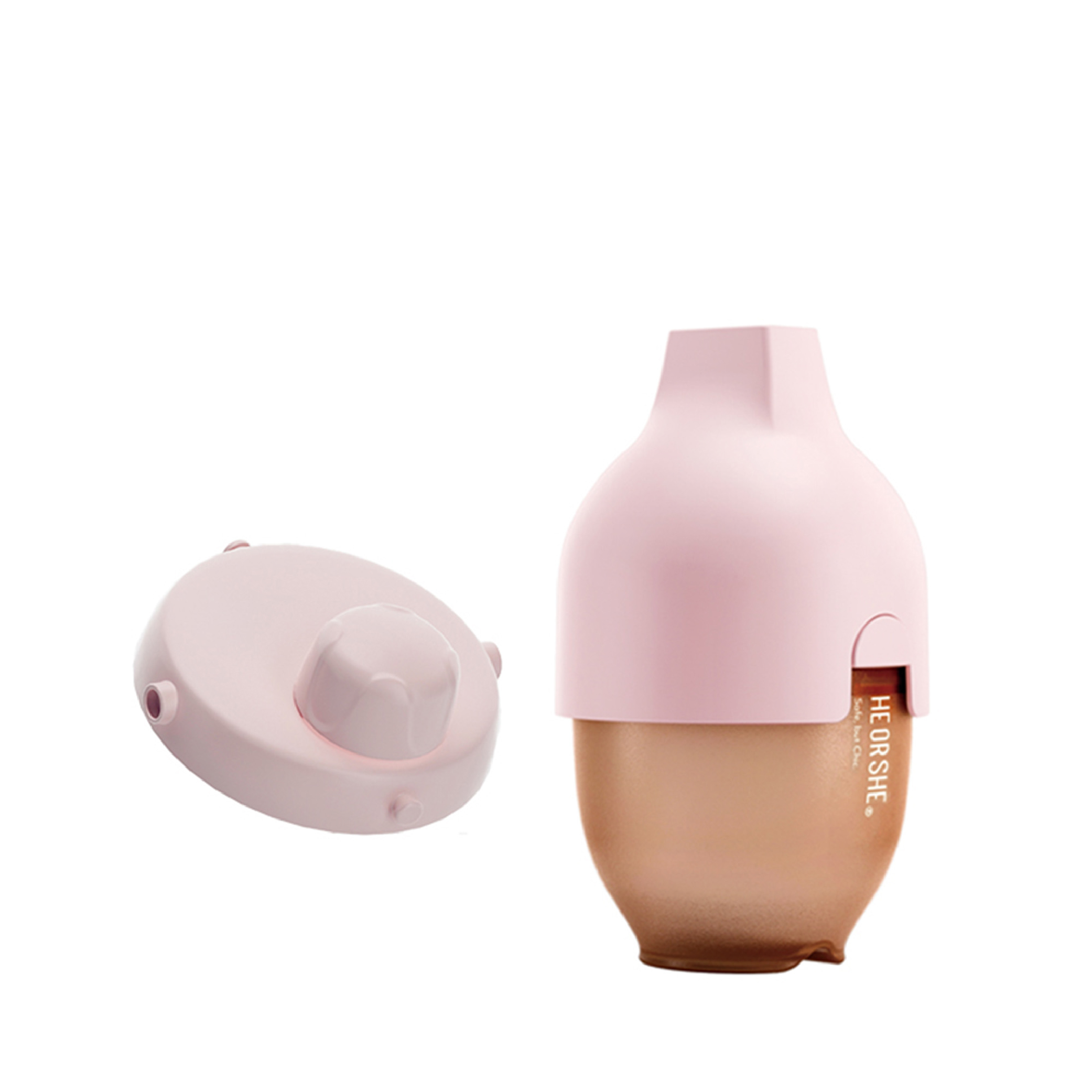 Tapa de silicona de grado alimenticio para Biberón anticólicos - Pink - Imagen 3