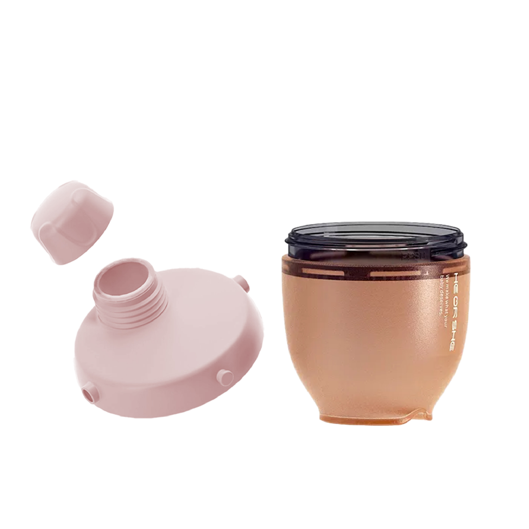 Tapa de silicona de grado alimenticio para Biberón anticólicos - Pink - Imagen 5