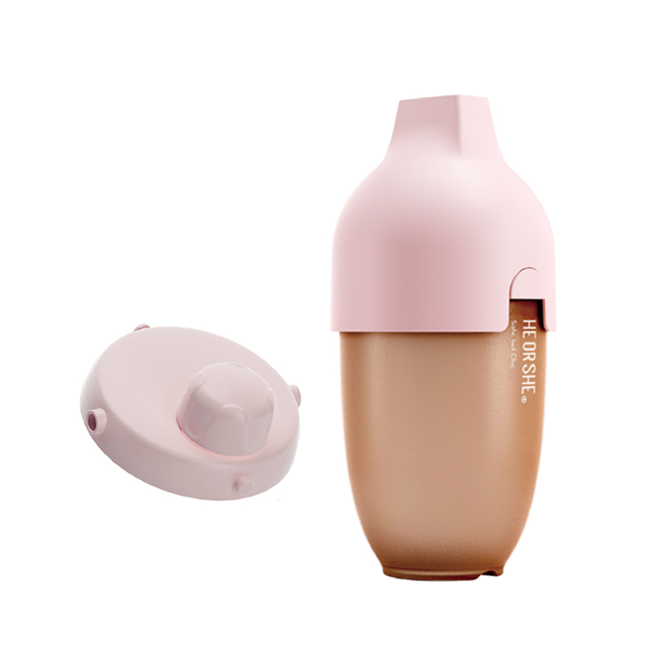 Tapa de silicona de grado alimenticio para Biberón anticólicos - Pink - Imagen 4