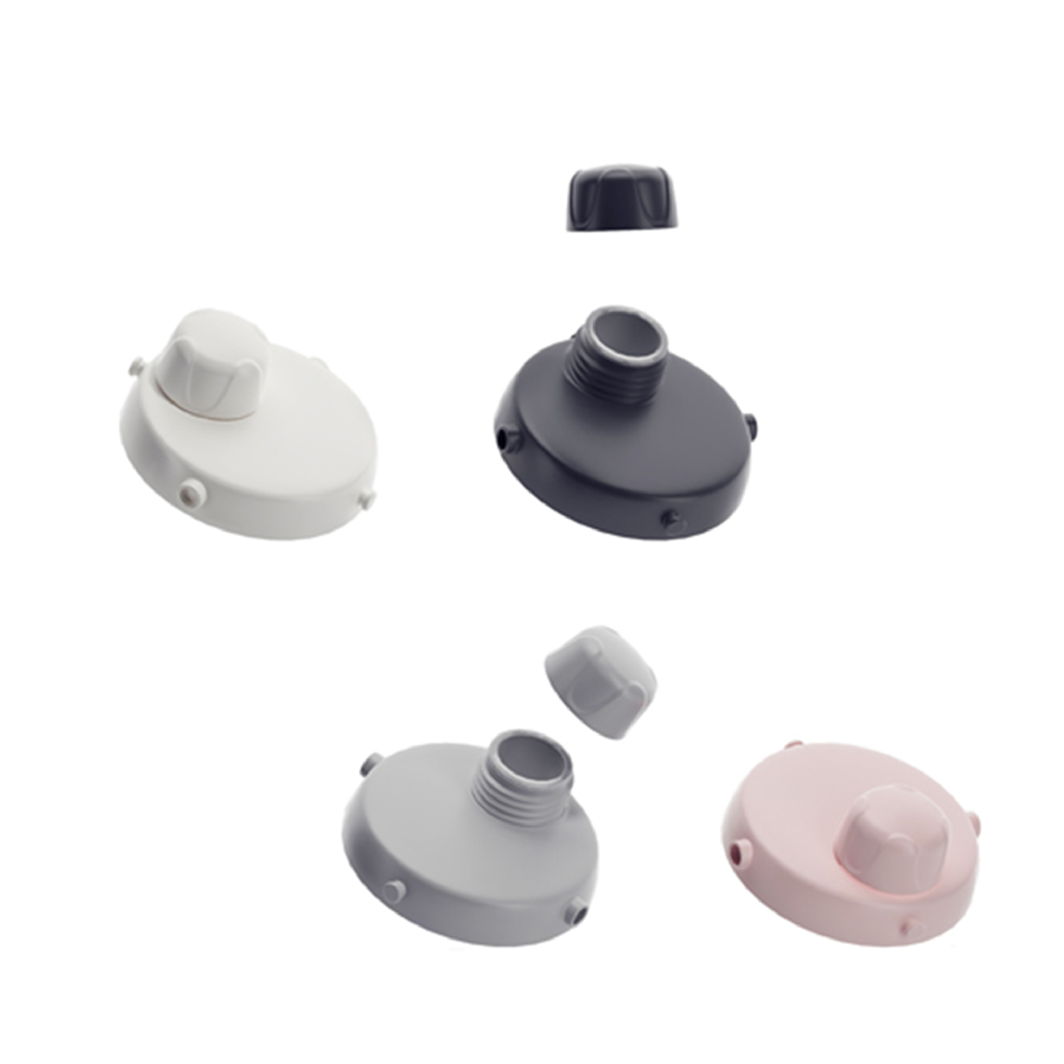 Tapa de silicona de grado alimenticio para Biberón anticólicos - Pink - Imagen 6