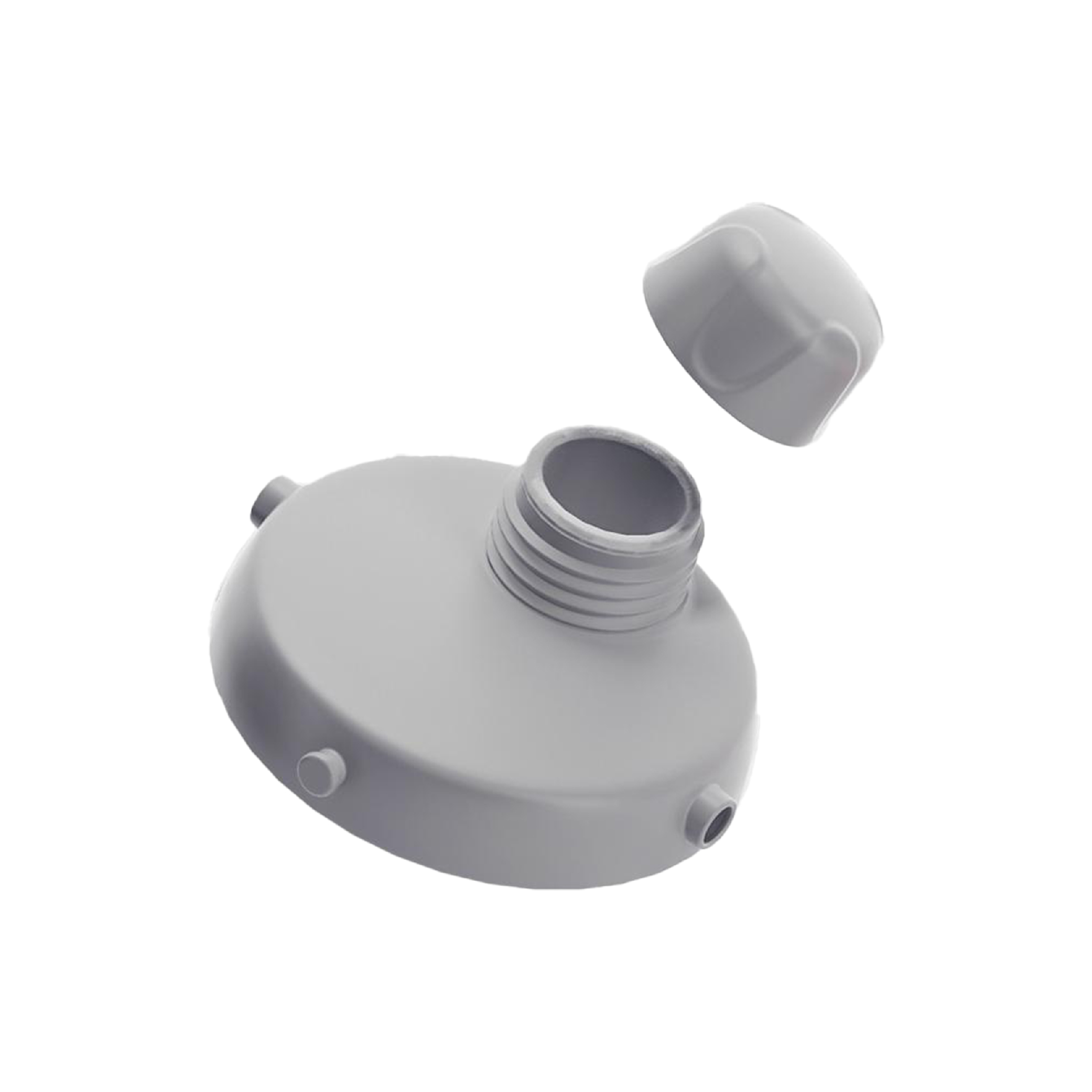 Tapa de silicona de grado alimenticio para Biberón anticólicos - Grey - Imagen 2