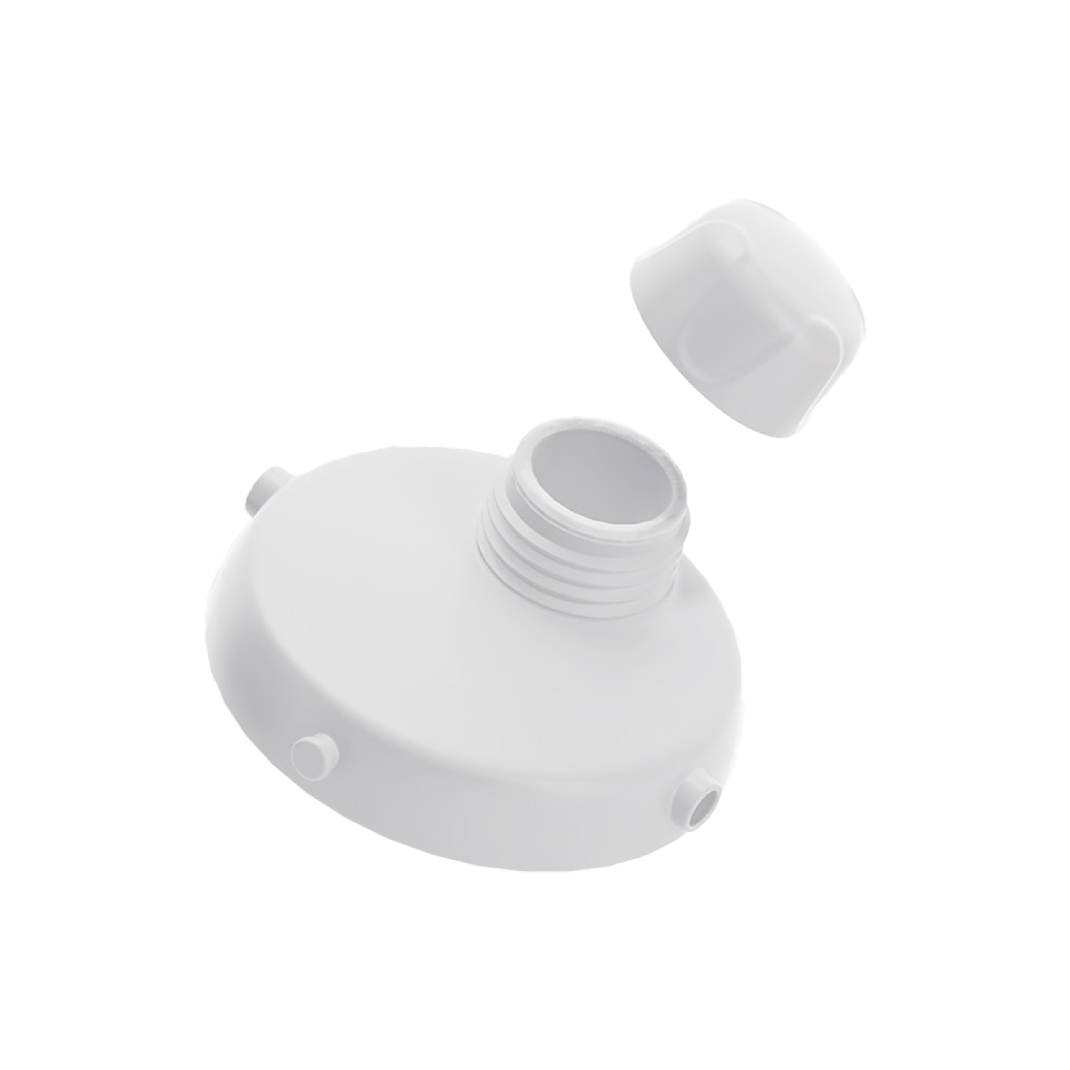 Tapa de silicona de grado alimenticio para Biberón anticólicos - White - Imagen 2