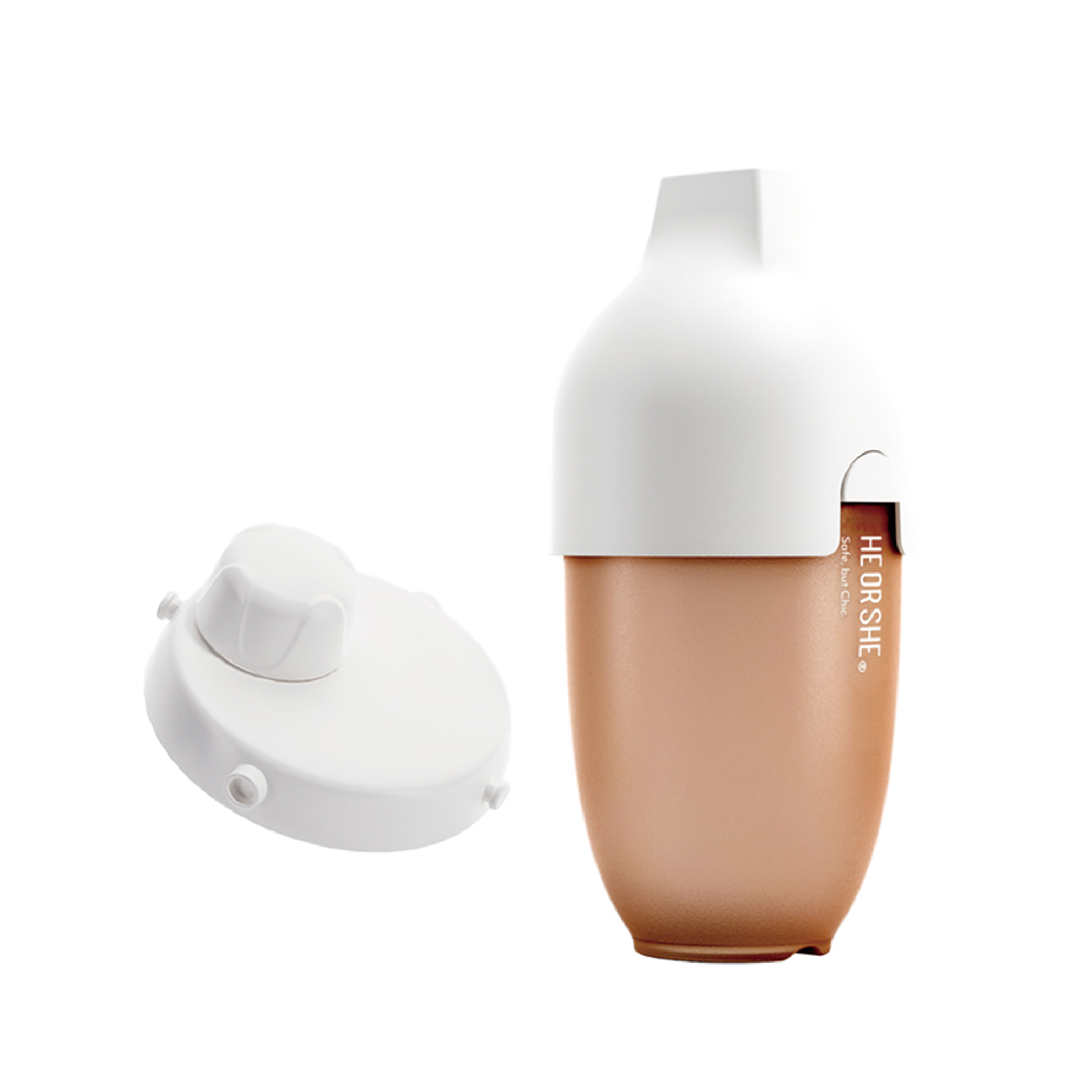 Tapa de silicona de grado alimenticio para Biberón anticólicos - White - Imagen 5